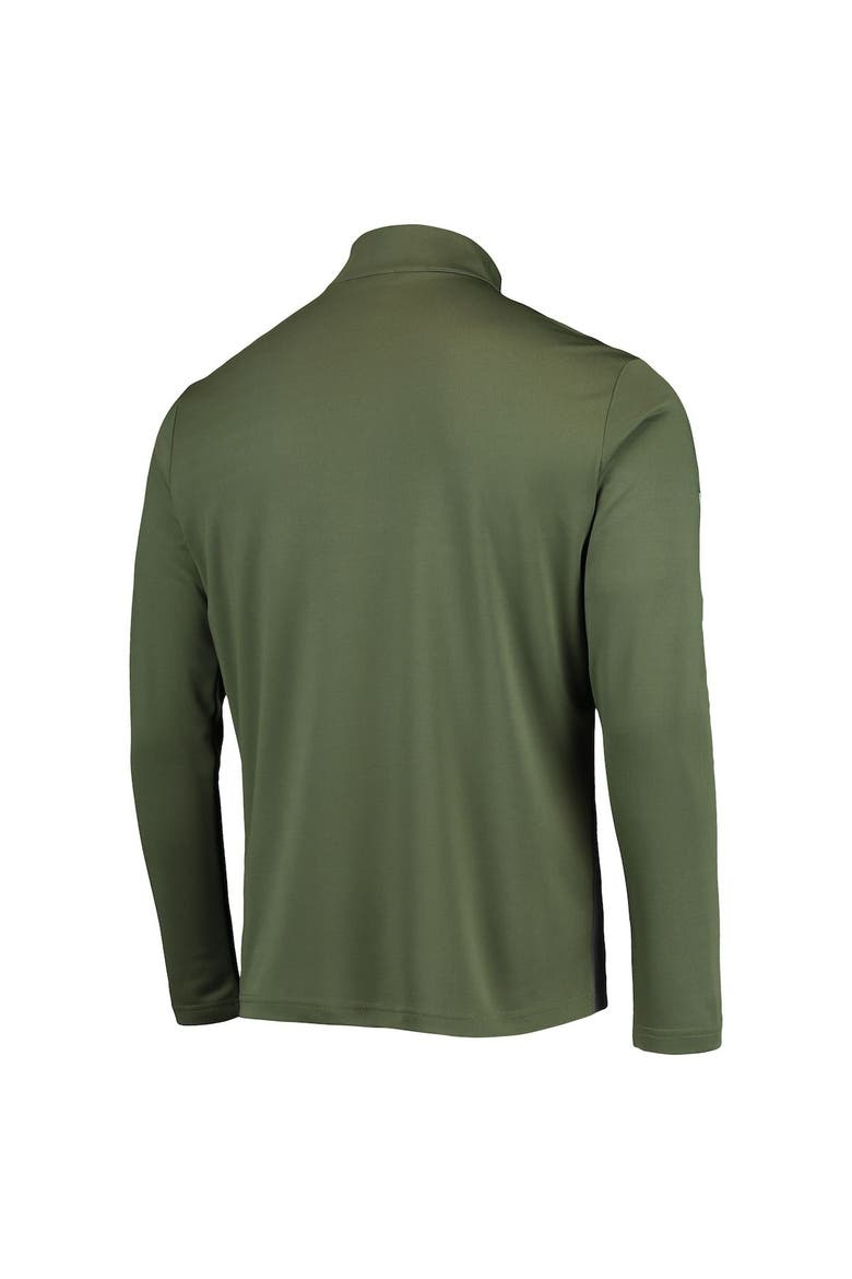 Men's Levelwear Olive Chicago White Sox Delta Pursue Quarter-Zip Jacket, Alternate, color, Olive