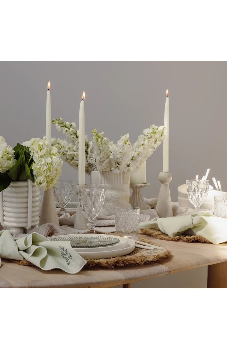 House of Revelry Garden Goblet Set of Four, Alternate, color, Clear