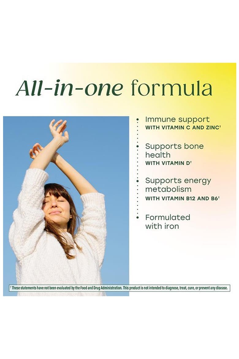 One Daily Multivitamin for Women for Energy Metabolism & Immune Support, Vegetarian, 30 Tablets, Alternate, color, None