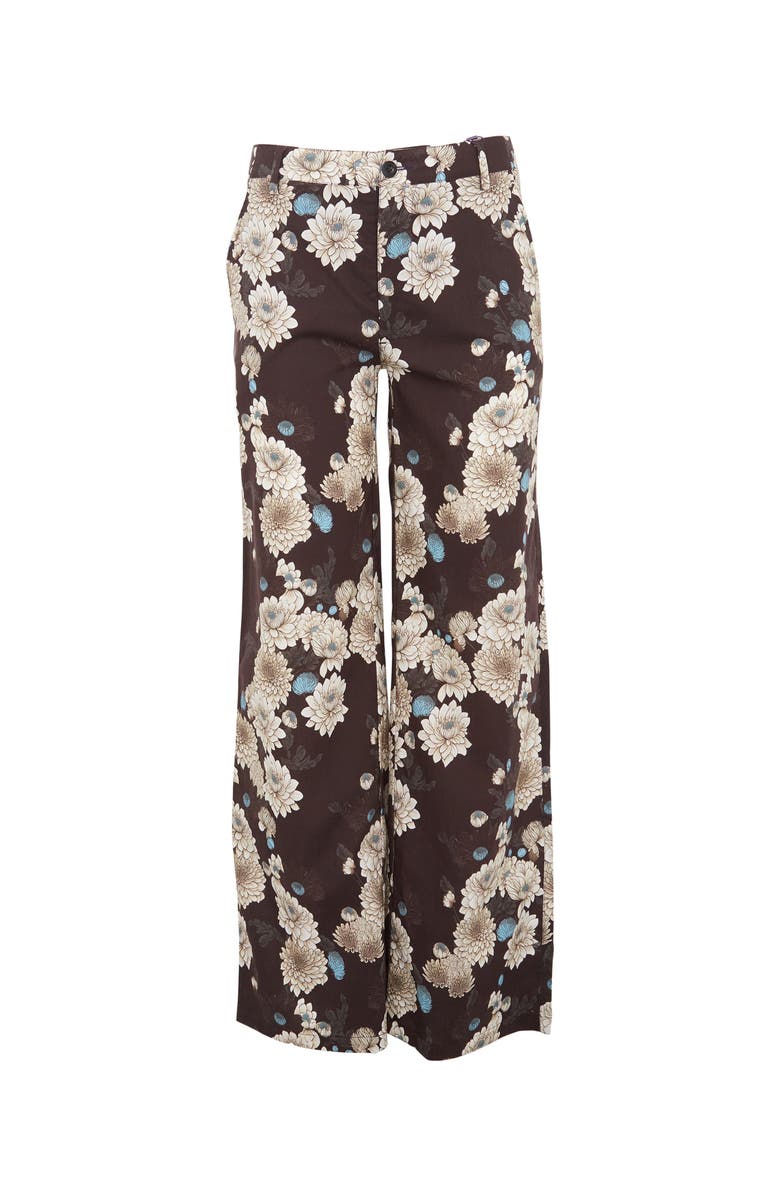 Lords of Harlech Phillis Wide Leg Tailored Pant, Main, color, Serious Floral Black