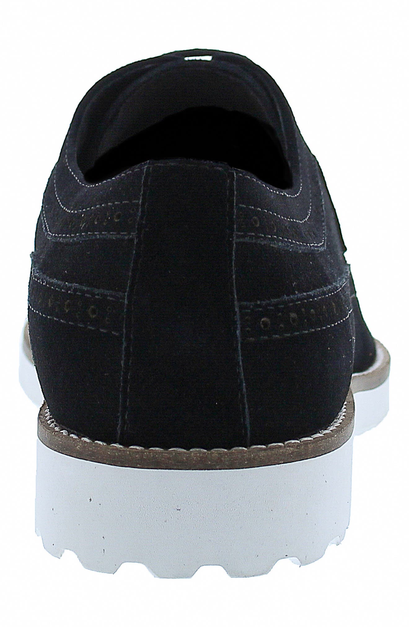 Zanzara Tiki Brogue Derby, Alternate, color, Black