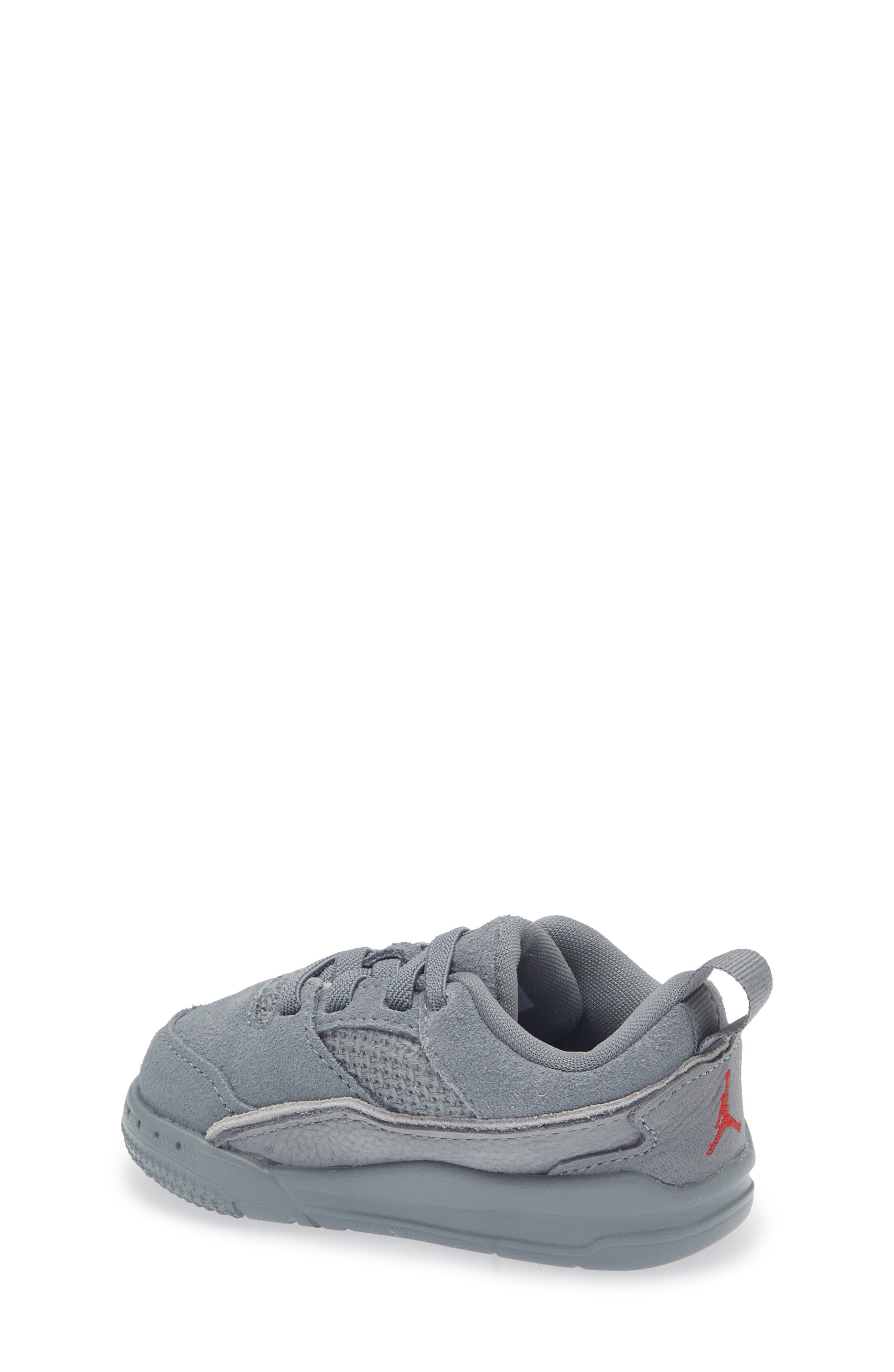 Nike Jordan Flight Sneaker, Alternate, color, Cool Grey/ Red/ Wolf Grey
