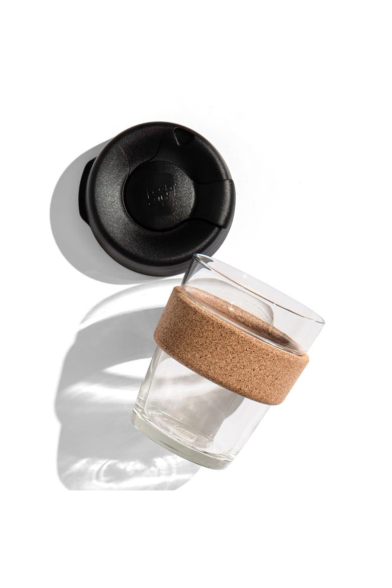 Brew Cork Reusable Coffee Cup, Alternate, color, BLACK