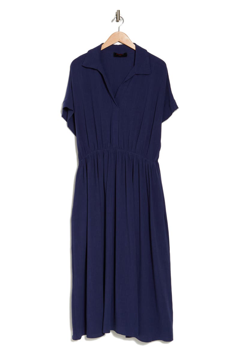 Short Sleeve Dress, Alternate, color, NAVY