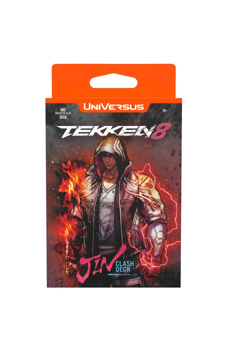 UniVersus Tekken 8 Clash Deck Jin Card Game, Main, color, Multicolored