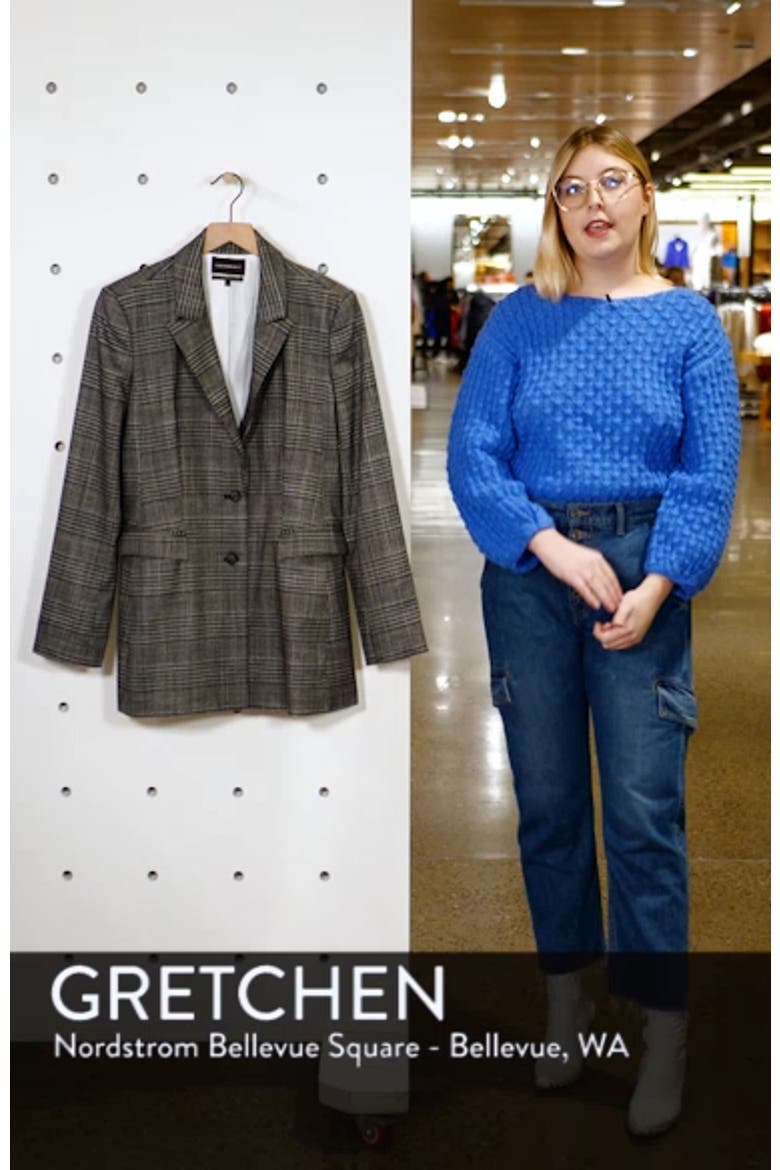 Plaid Blazer (Nordstrom Exclusive) video