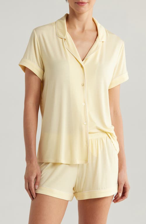 Nordstrom Moonlight Eco Short Pajamas In Yellow