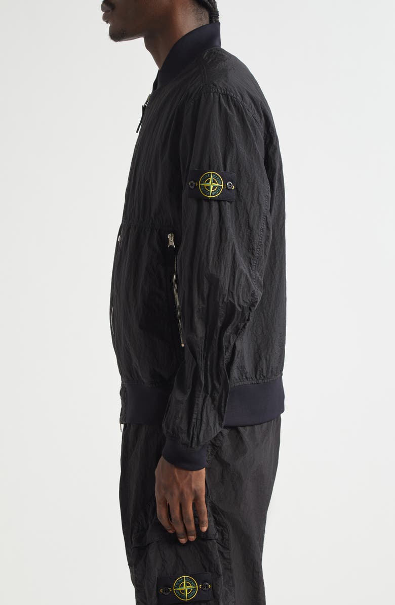Stone Island Water Resistant ECONYL<sup>®</sup> Regenerated Nylon Bomber Jacket, Alternate, color, 