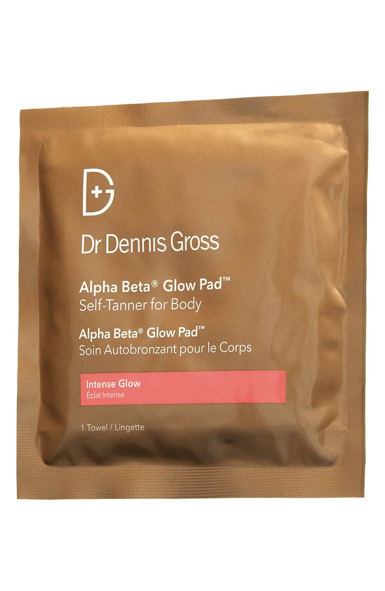 Dr. Dennis Gross Skincare 'Alpha Beta<sup>®</sup> Glow Pads' Exfoliating Anti-Aging Self-Tanner for Body, Alternate, color, 