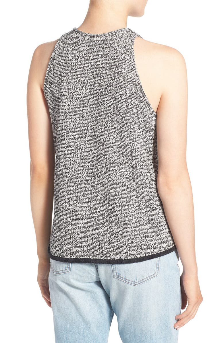 Madewell Swing Fringe Tank, Alternate, color, 