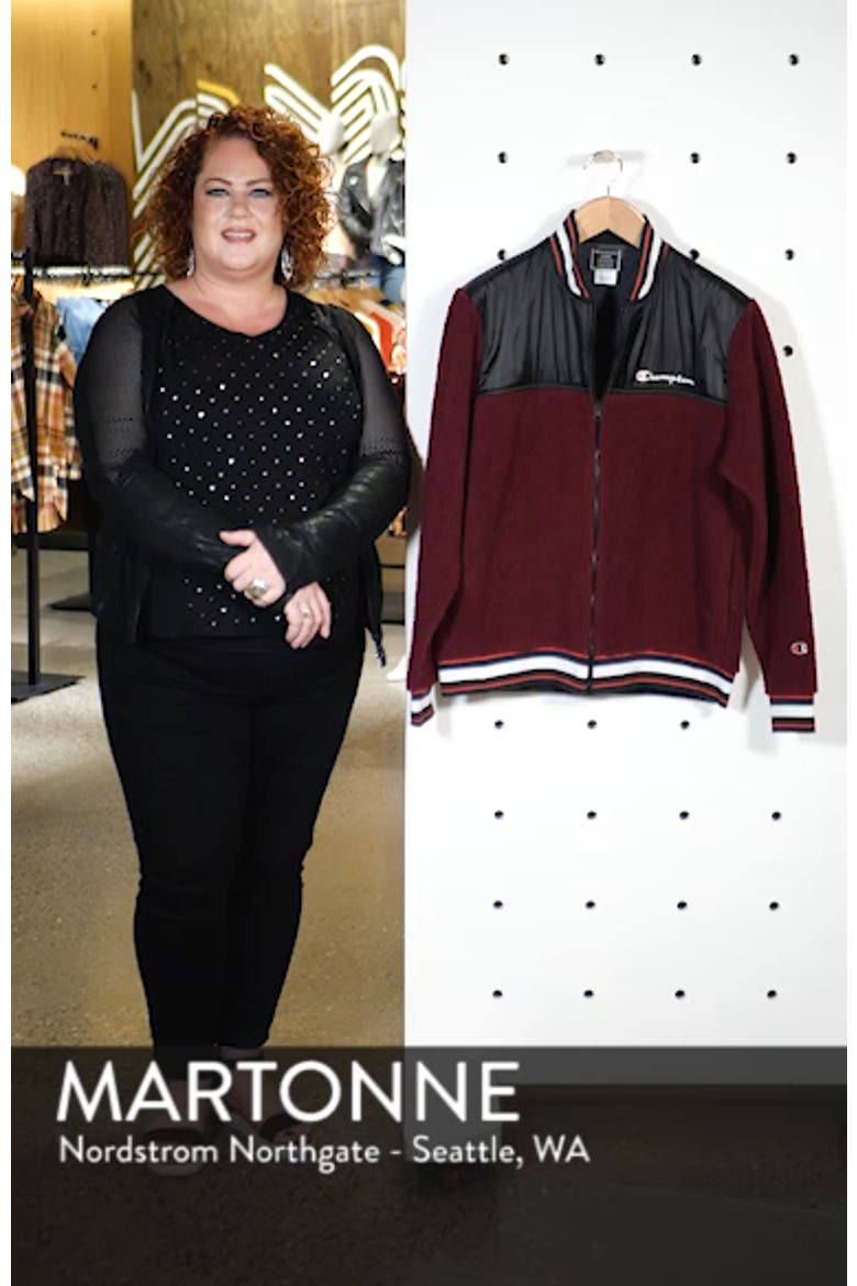 Fleece Baseball Jacket video