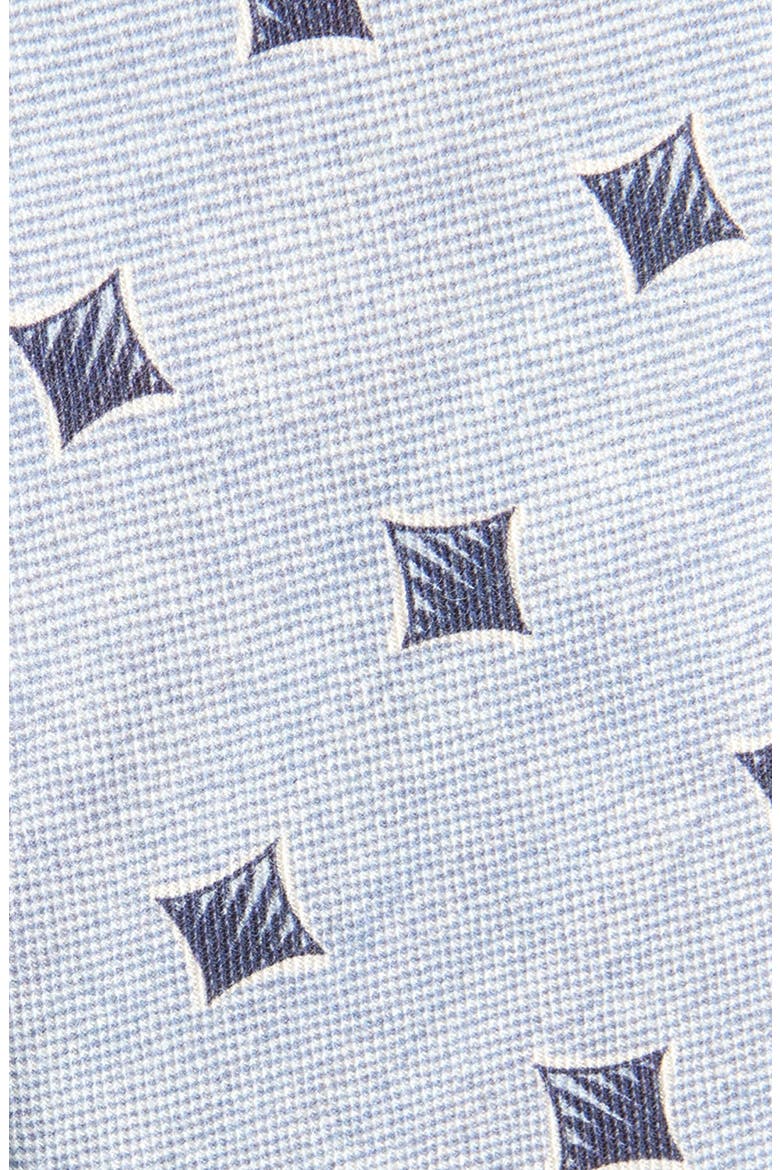 Geometric Cotton & Wool Tie, Alternate, color, LIGHT BLUE PASTEL/ PURPLE