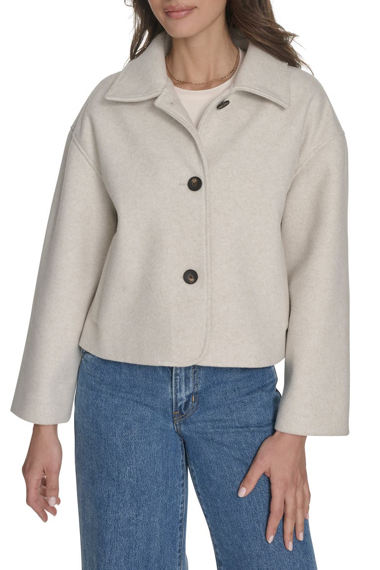 Crop Jacket, Main, color, OATMEAL