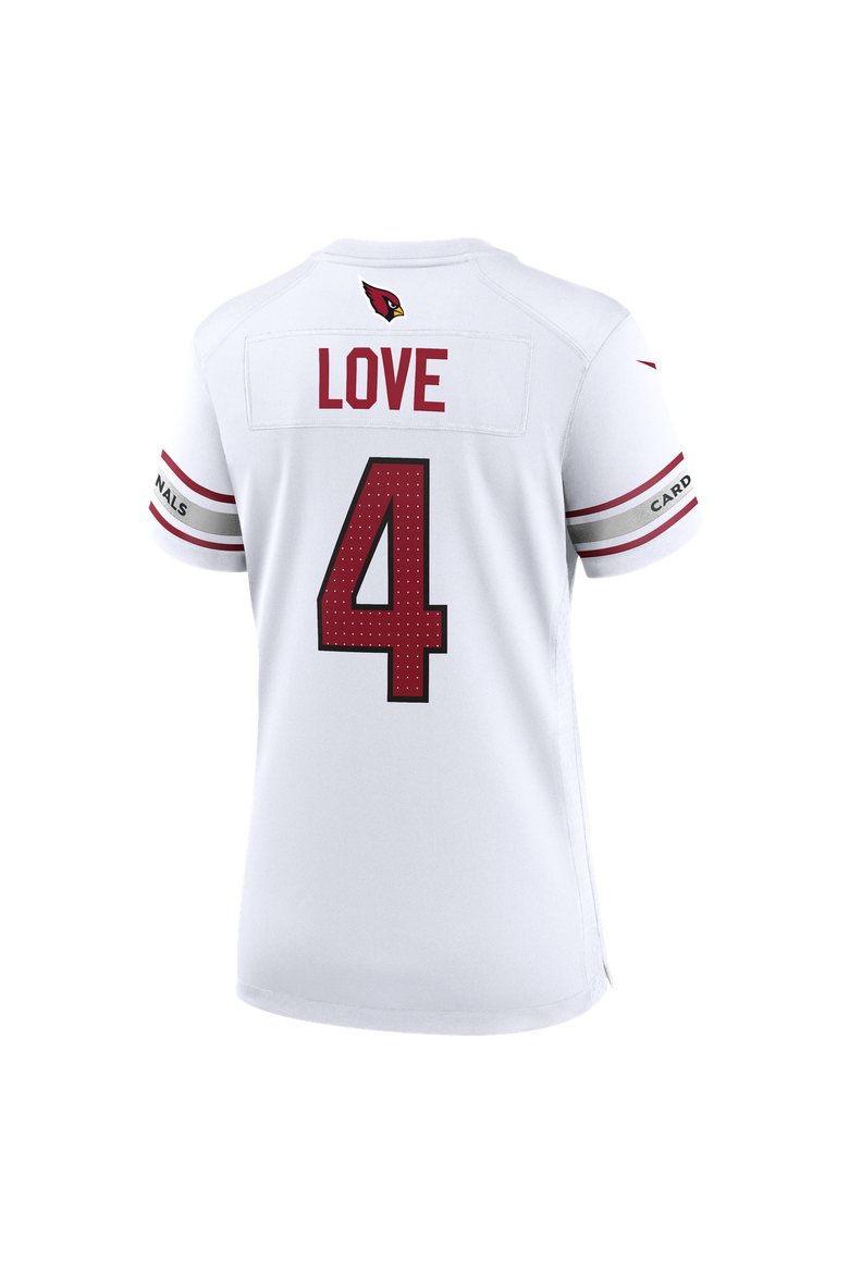 Women's Nike Jeremiyah Love White Arizona Cardinals Game Jersey, Alternate, color, White