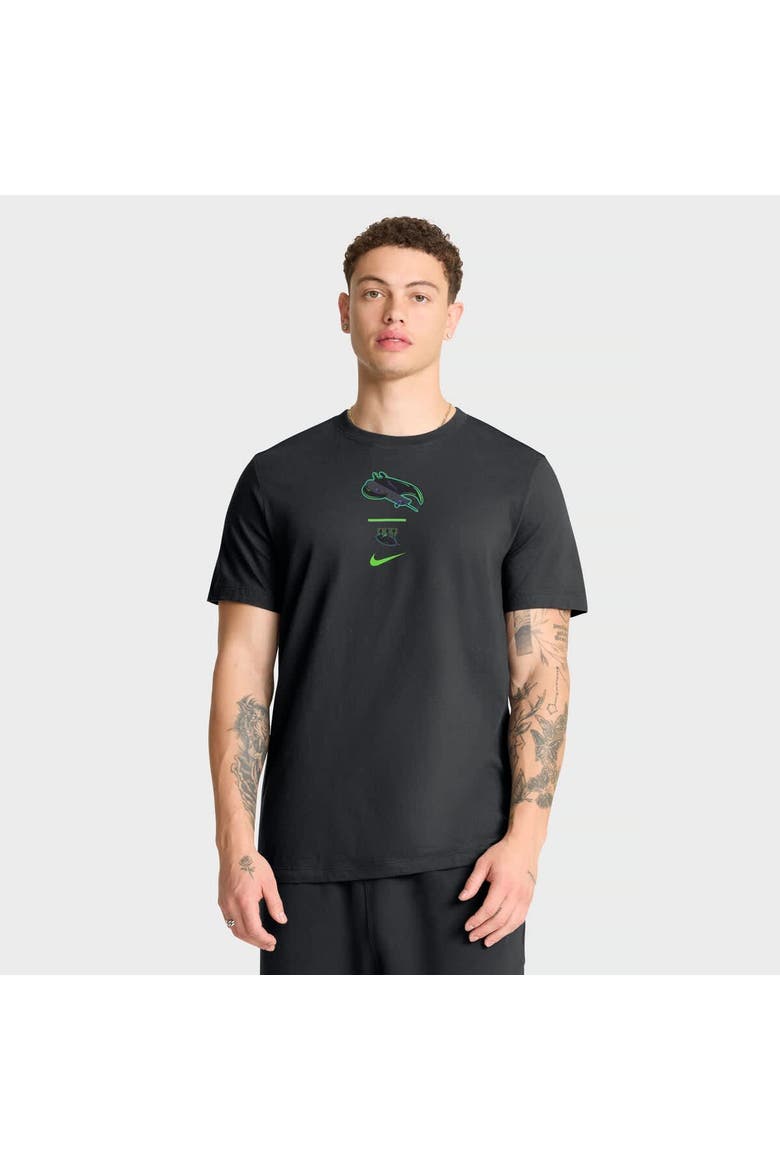 Men's Nike Black Tampa Bay Rays City Connect 2-Hit T-Shirt, Main, color, Black