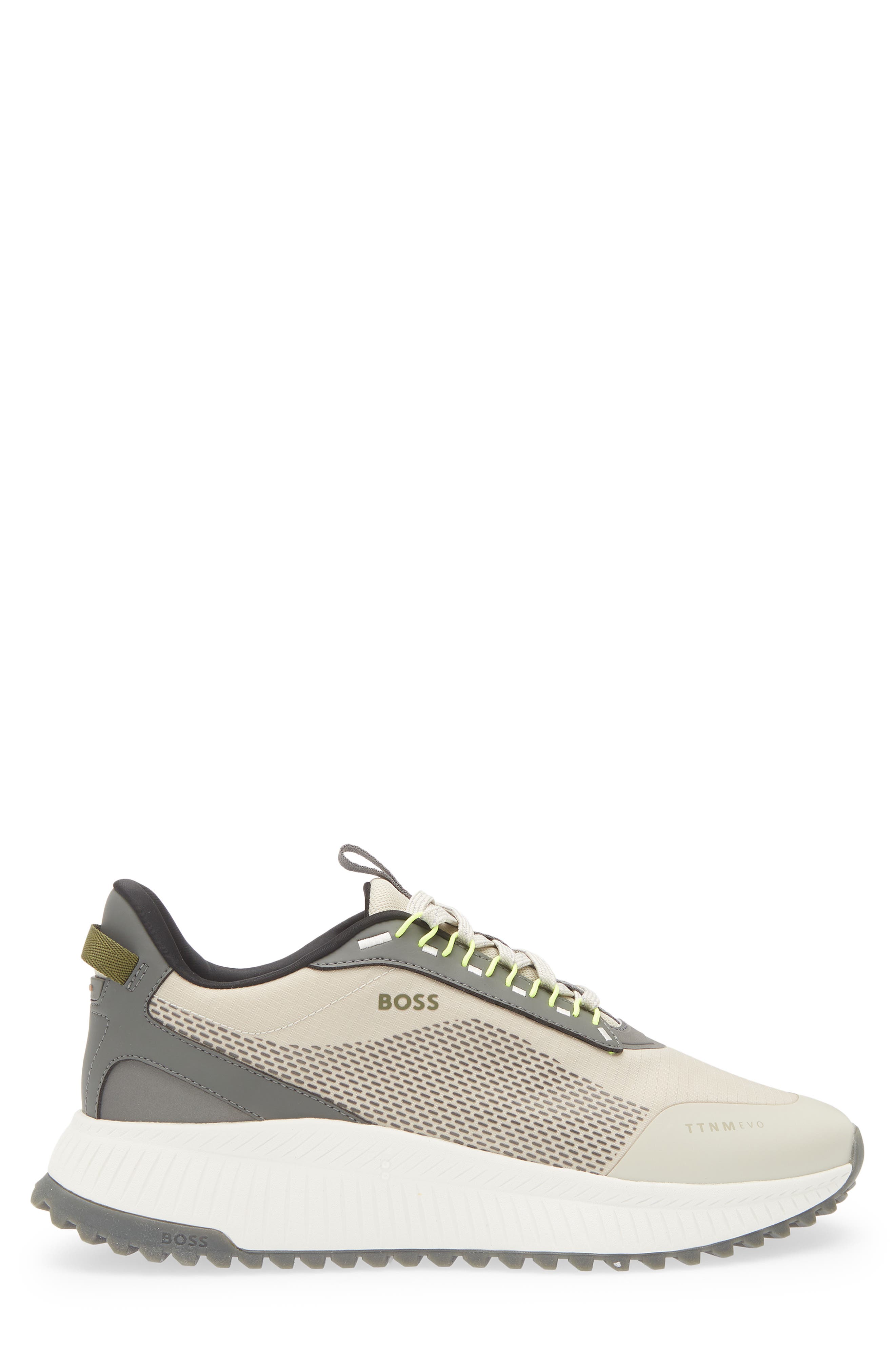 BOSS TTNM EVO Runn Sneaker, Alternate, color, Open Beige