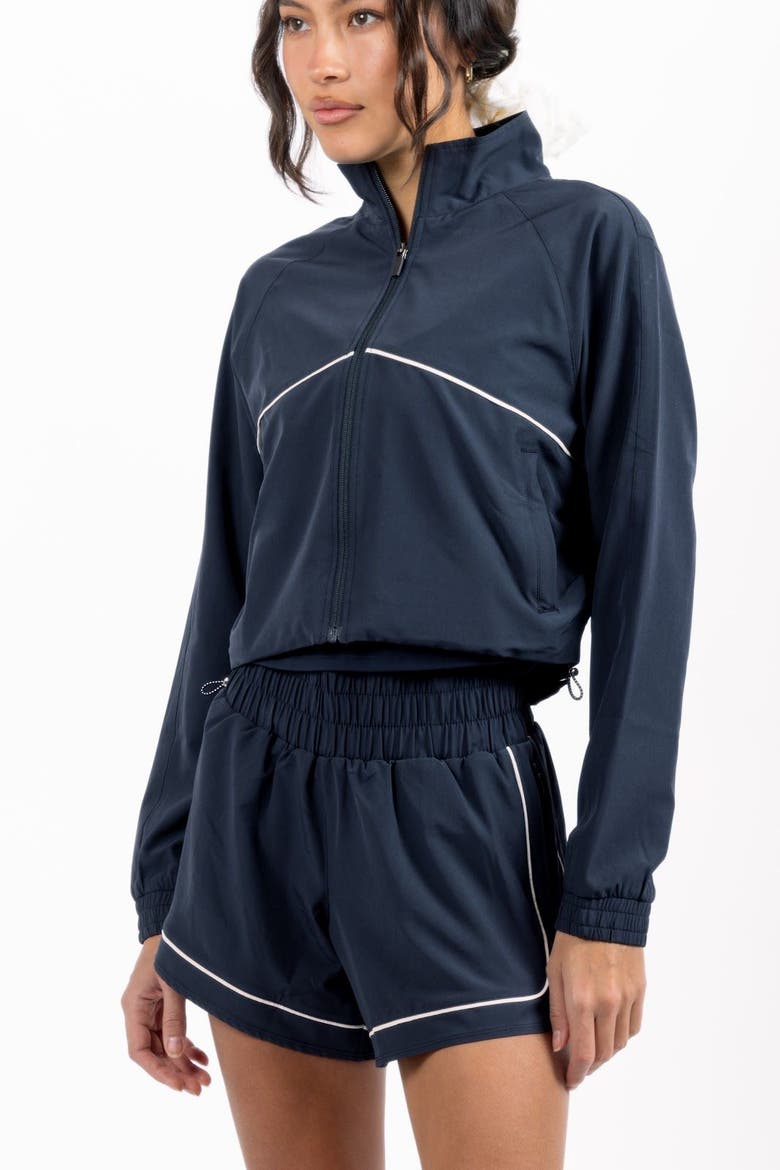 Nicole Cropped Active Jacket, Main, color, Oxford
