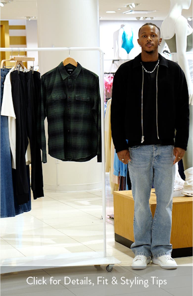 Plaid Cloud Soft Flannel Button-Up Shirt, sales video thumbnail