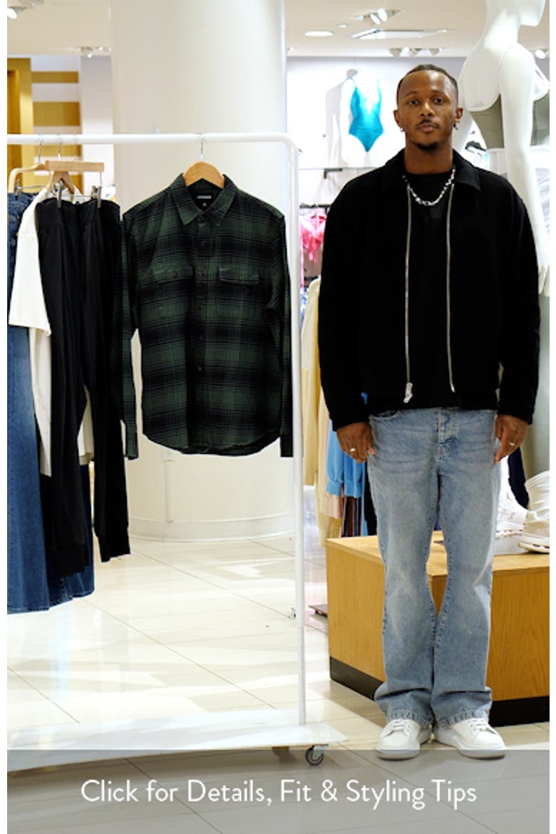 Plaid Cloud Soft Flannel Button-Up Shirt video