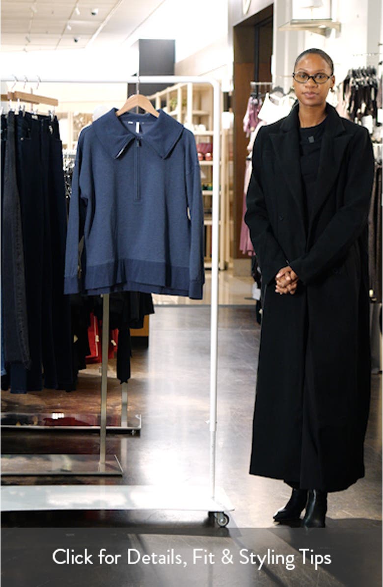 Save the Day Half Zip Sweatshirt, sales video thumbnail