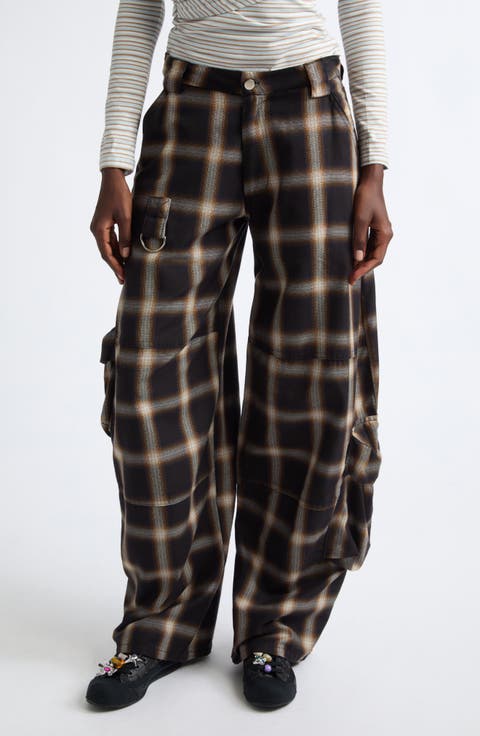 Wide Leg Cargo Pants