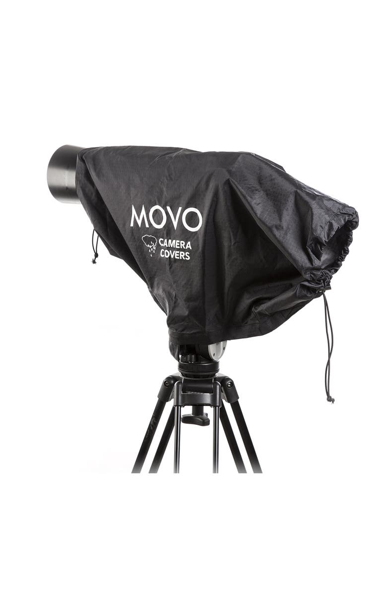 MOVO CRC27 Storm Raincover Protector for DSLR Cameras, Lenses, Photographic Equipment, Alternate, color, Black
