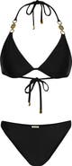 L'AGENCE Annabelle Solids Triangle Bikini Top