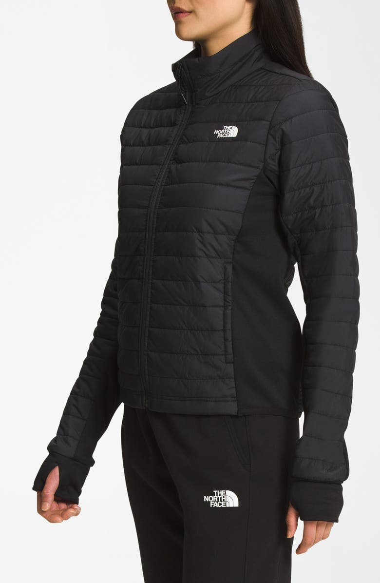 The North Face Canyonlands Water Repellent Hybrid Jacket, Alternate, color, Tnf Black Npf