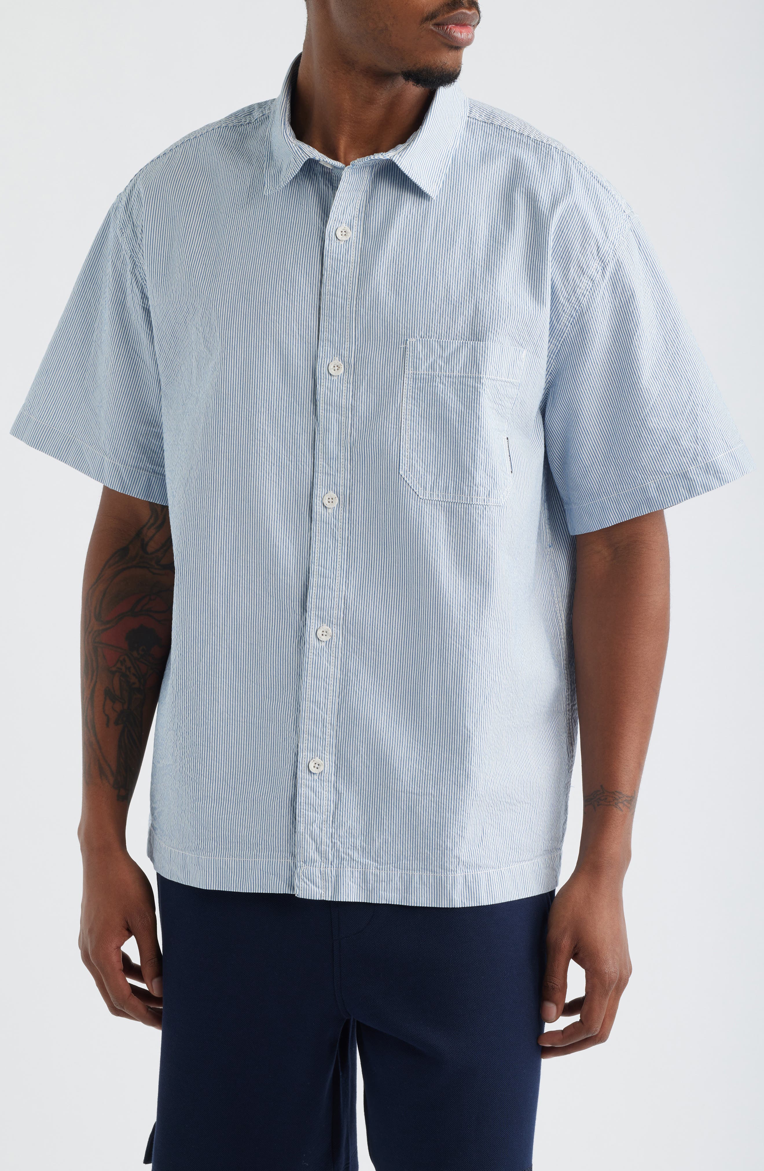 selected BLUE STRIPED