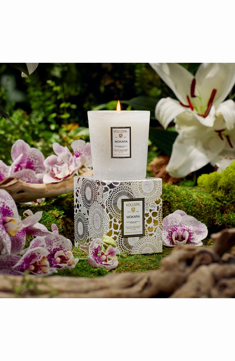 Voluspa Mokara Boxed Classic Candle, Alternate, color, White