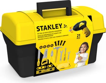 Stanley Jr. 21-Piece Pretend Play Toolbox | Nordstrom