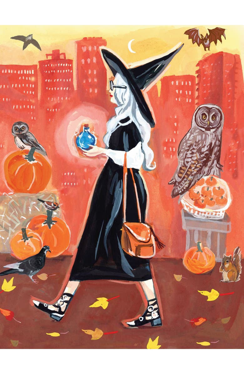 NEW YORK PUZZLE COMPANY Village Witch 1000 Piece Puzzle, Alternate, color, NO COLOR