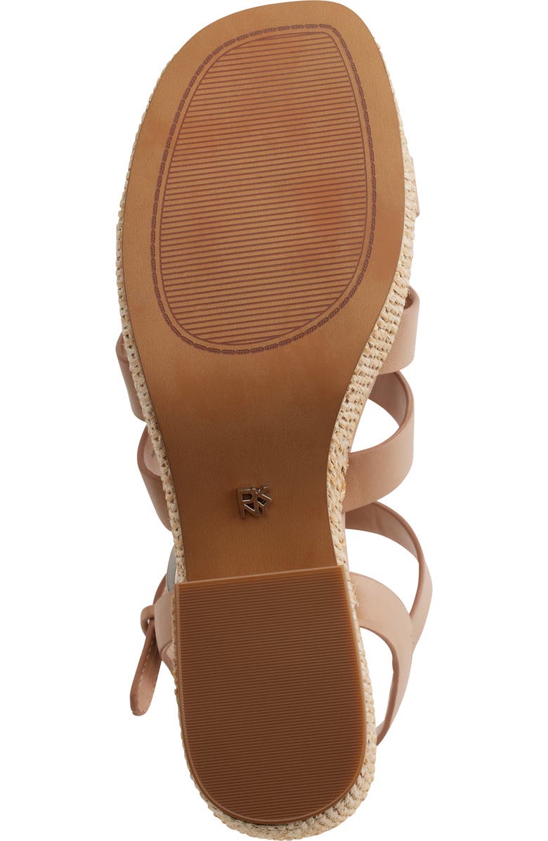 DKNY Fisherman Platform Sandal, Alternate, color, Rose Beige