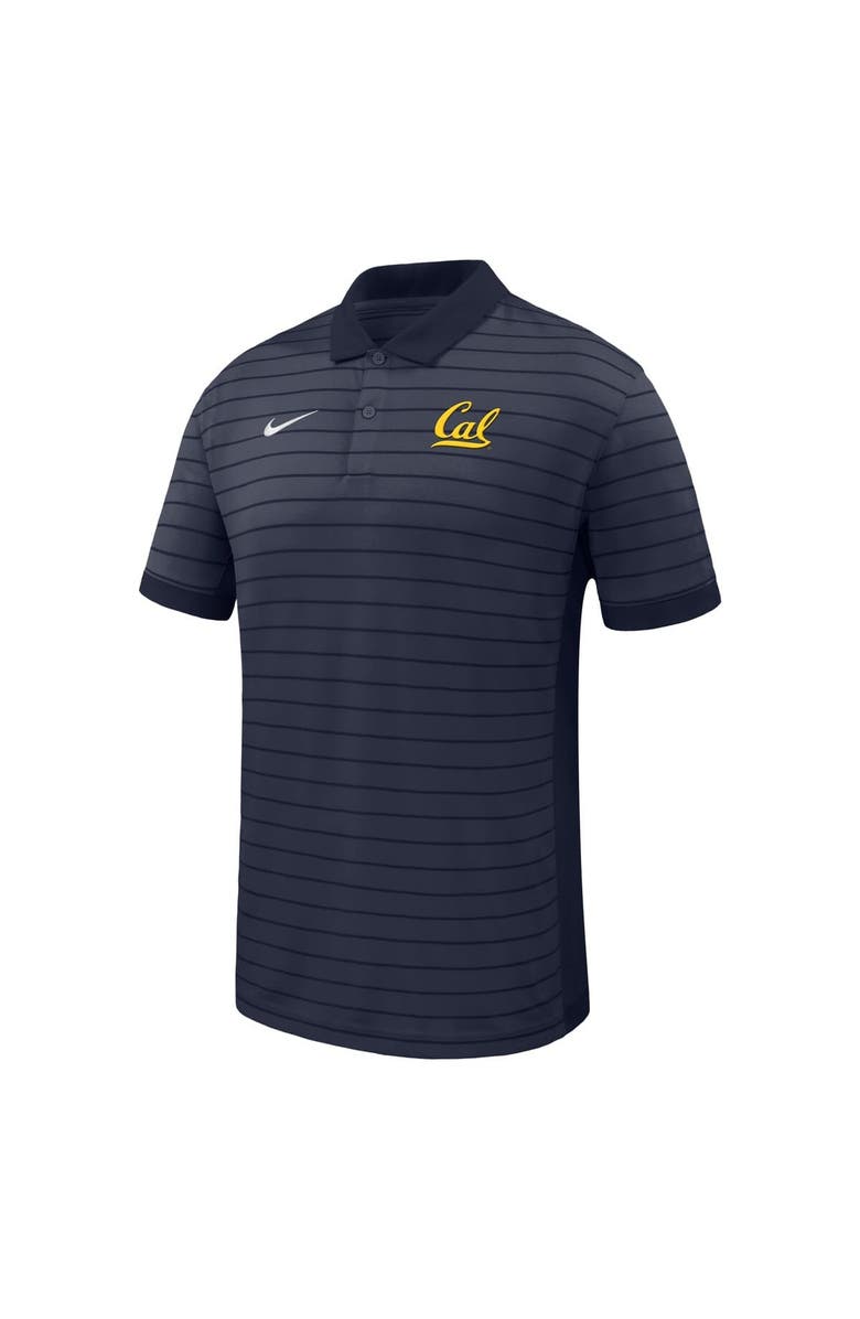 Nike Men's Nike Navy Cal Bears 2025 Early Season Coaches Sideline Victory Stripe Performance Polo, Alternate, color, Navy