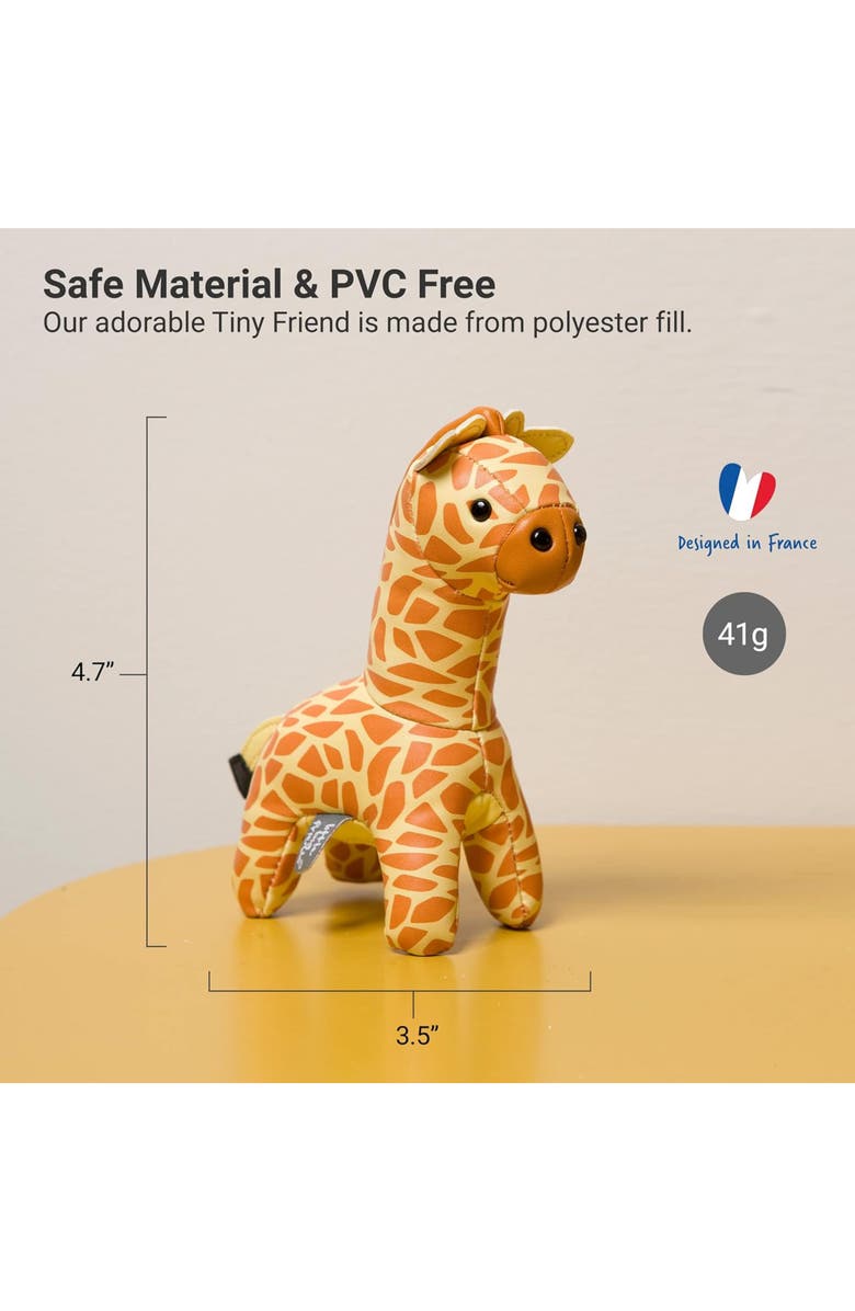 Little Big Friends Tiny Friend Gina Giraffe Stuffed Animal, Alternate, color, Multi