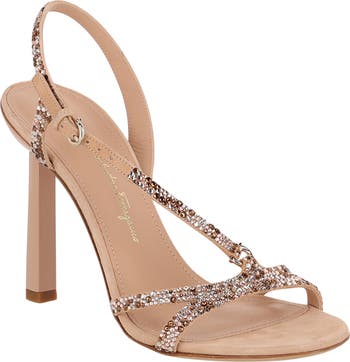 Rhinestone d'Orsay Sandal
