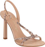 FERRAGAMO Rhinestone d'Orsay Sandal
