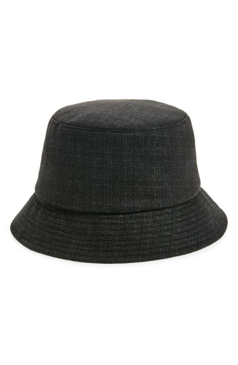 Micro Check Bucket Hat