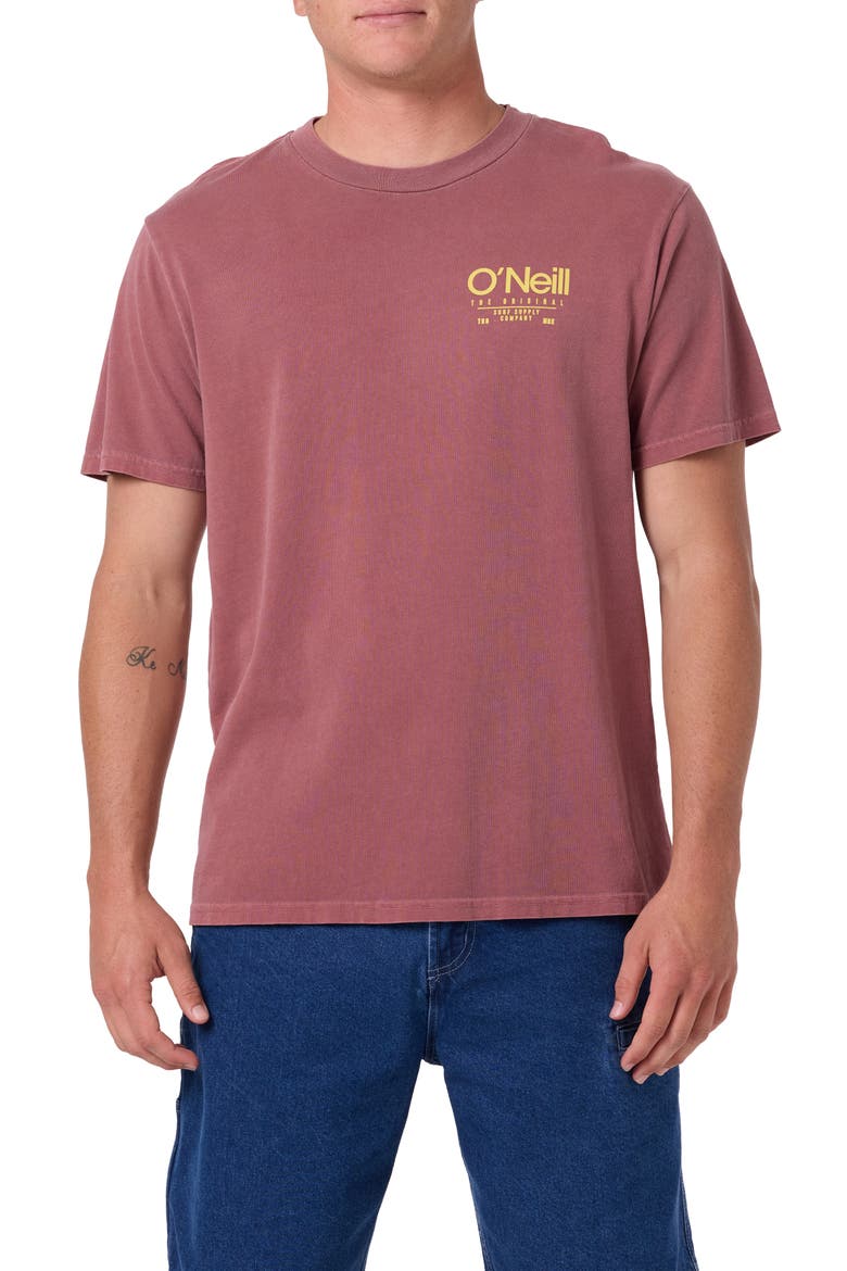 OG Convene Vintage Graphic T-Shirt, Main, color, APPLE BUTTER