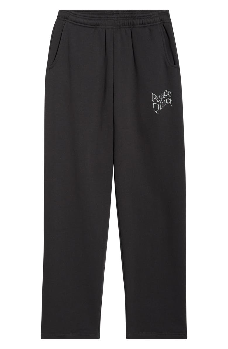 Museum of Peace & Quiet Warped Sweatpants, Alternate, color, Black
