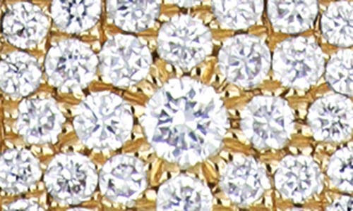 Bony Levy Mika Diamond Pavé Oval Pendant Necklace In 18k Yellow Gold
