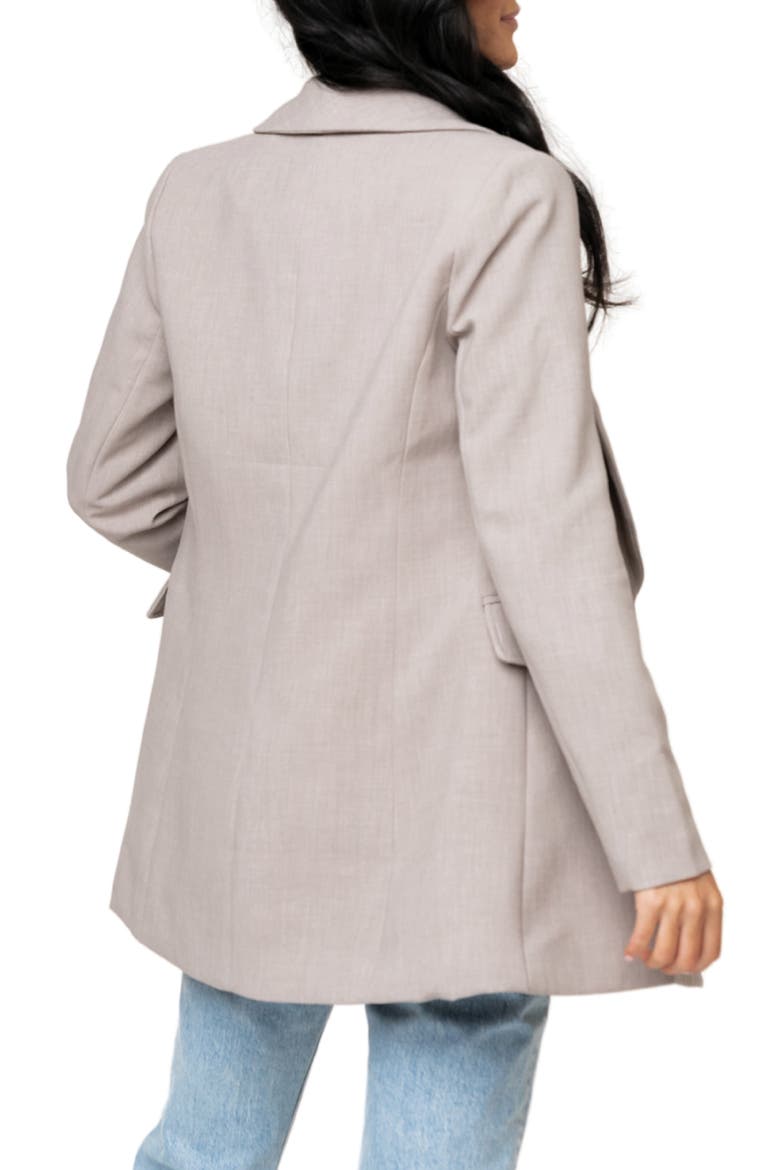 Double Breasted Blazer, Alternate, color, H.GREY