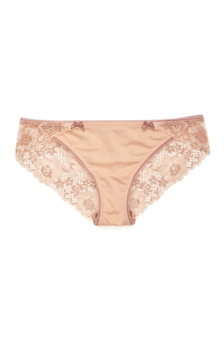 Adore Me Sonjia Cheeky Panties, Alternate, color, Medium Beige