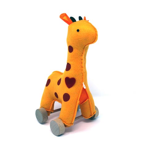 Felt Rolling toy Giraffe