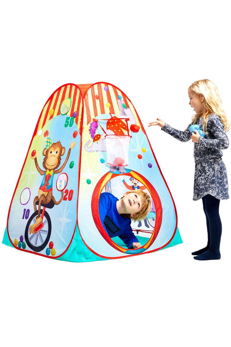 Pop it up Circus Activity Play Tent, Alternate, color, Multicolored
