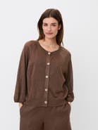 Masai Copenhagen Malakker Balloon Sleeve Knit Cardigan