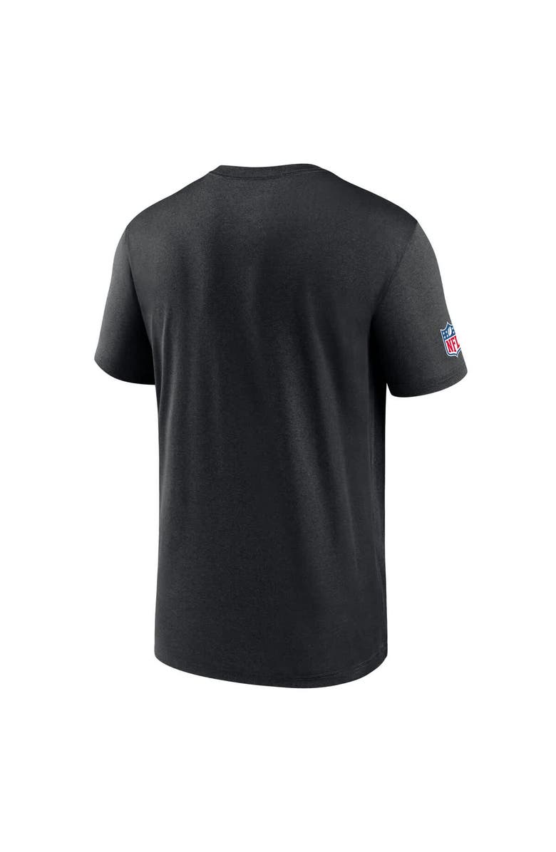 Nike Men's Nike Black Detroit Lions Sideline Legend Performance T-Shirt, Alternate, color, 