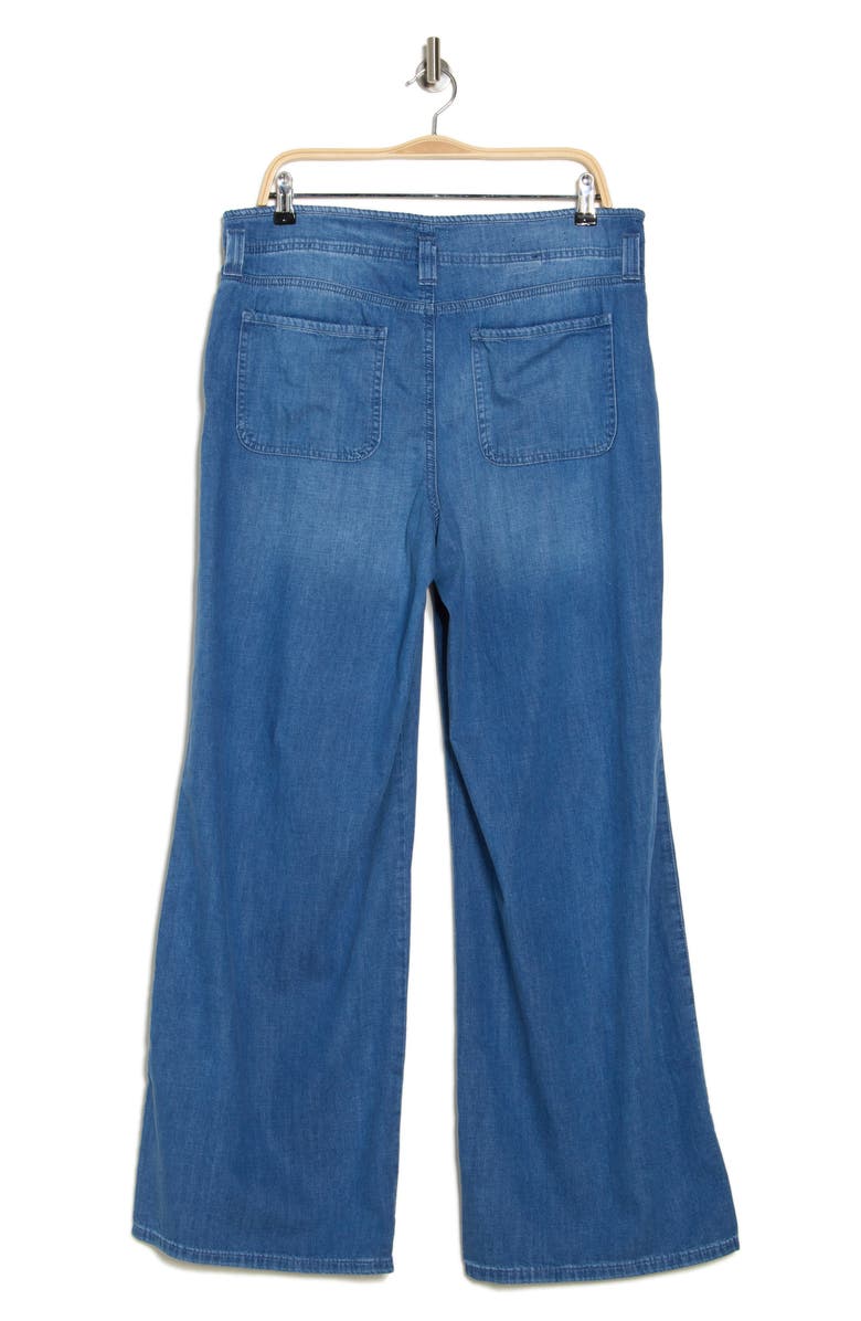 NYDJ Teresa High Waist Wide Leg Clean Hem Jeans, Alternate, color,