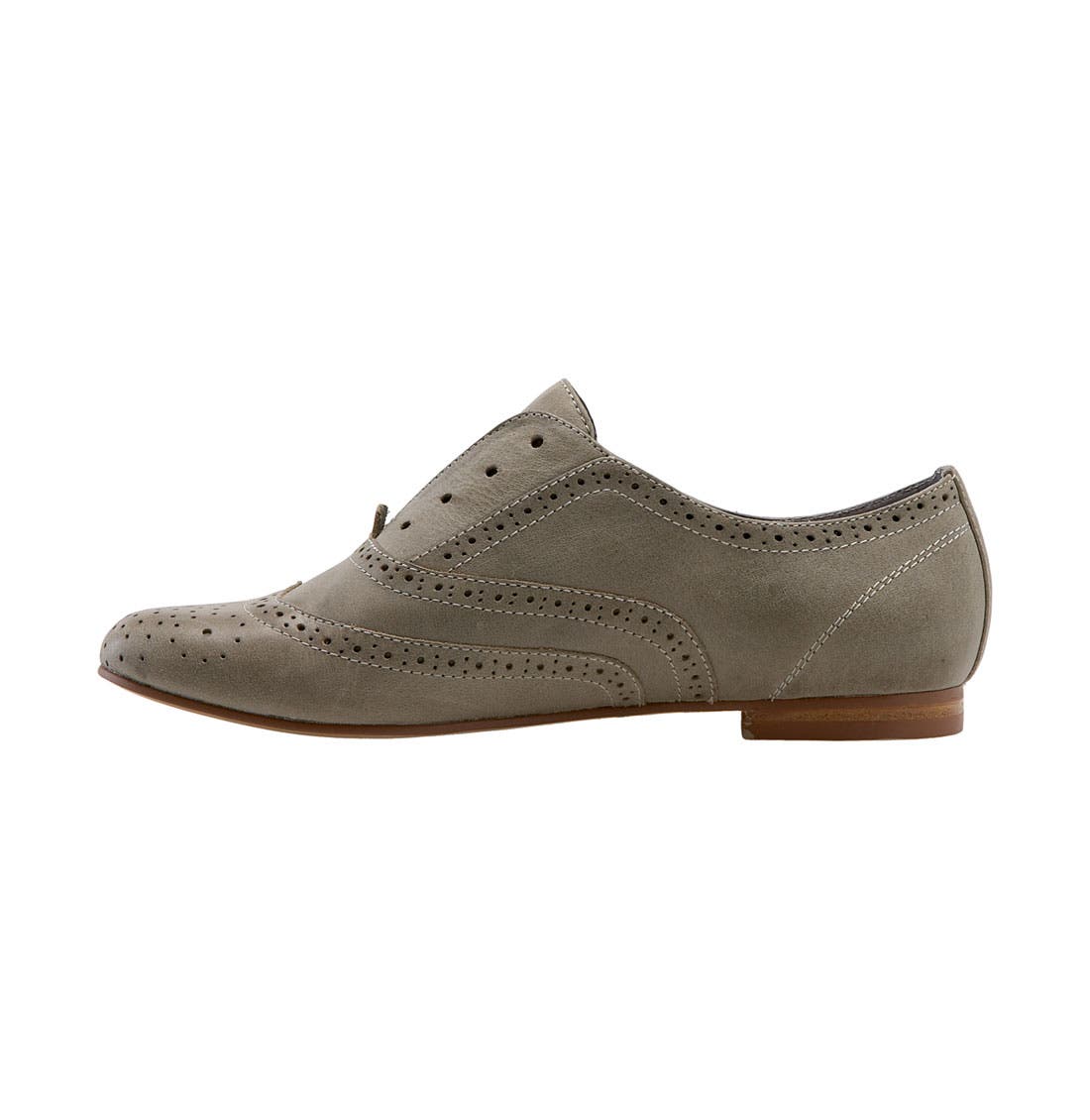 'Trouser' Laceless Oxford, Alternate, color, GREY