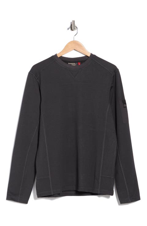 Piqué Long Sleeve T-Shirt